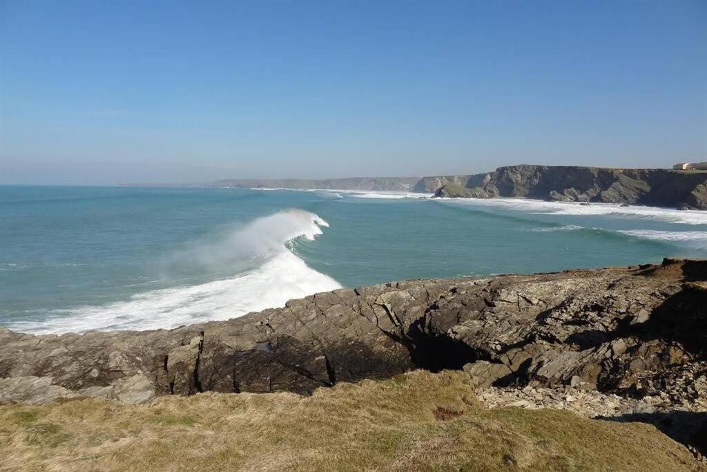 Large 5 Bed 3 Bath House 300 Meters From Beach And Restaurants New Quay エクステリア 写真